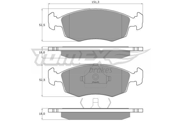 TOMEX BRAKES Jarrupala, levyjarru TX 11-32